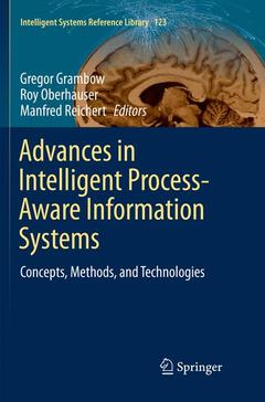 Cover of the book Advances in Intelligent Process-Aware Information Systems