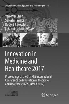 Couverture de l’ouvrage Innovation in Medicine and Healthcare 2017
