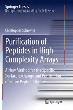 Couverture de l’ouvrage Purification of Peptides in High-Complexity Arrays
