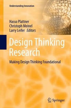 Couverture de l’ouvrage Design Thinking Research