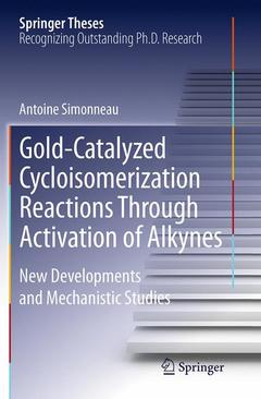Couverture de l’ouvrage Gold-Catalyzed Cycloisomerization Reactions Through Activation of Alkynes