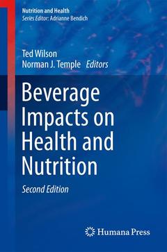 Couverture de l’ouvrage Beverage Impacts on Health and Nutrition