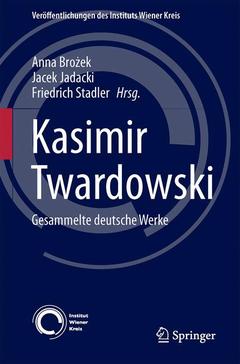 Couverture de l’ouvrage Kasimir Twardowski