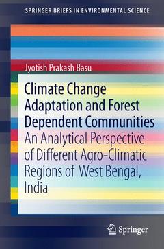 Couverture de l’ouvrage Climate Change Adaptation and Forest Dependent Communities