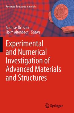 Couverture de l’ouvrage Experimental and Numerical Investigation of Advanced Materials and Structures