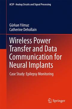 Couverture de l’ouvrage Wireless Power Transfer and Data Communication for Neural Implants