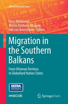 Couverture de l’ouvrage Migration in the Southern Balkans