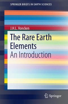 Cover of the book The Rare Earth Elements