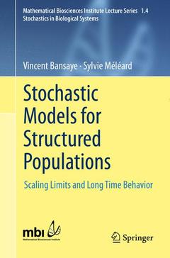 Couverture de l’ouvrage Stochastic Models for Structured Populations