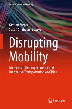 Couverture de l’ouvrage Disrupting Mobility