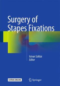Couverture de l’ouvrage Surgery of Stapes Fixations