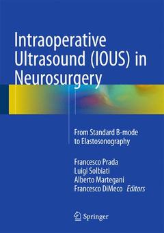 Cover of the book Intraoperative Ultrasound (IOUS) in Neurosurgery