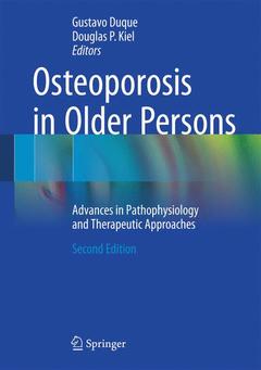 Couverture de l’ouvrage Osteoporosis in Older Persons
