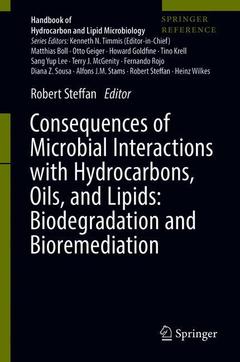 Couverture de l’ouvrage Consequences of Microbial Interactions with Hydrocarbons, Oils, and Lipids: Biodegradation and Bioremediation