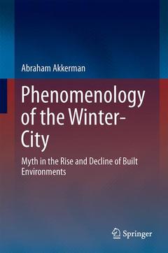 Cover of the book Phenomenology of the Winter-City