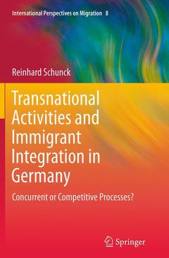 Couverture de l’ouvrage Transnational Activities and Immigrant Integration in Germany