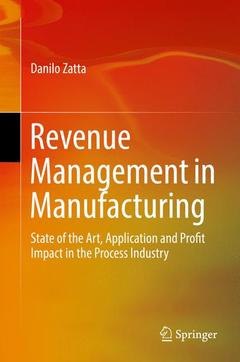 Couverture de l’ouvrage Revenue Management in Manufacturing
