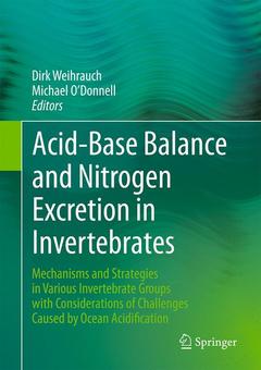 Couverture de l’ouvrage Acid-Base Balance and Nitrogen Excretion in Invertebrates