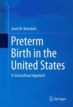 Couverture de l’ouvrage Preterm Birth in the United States