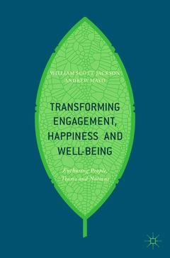 Couverture de l’ouvrage Transforming Engagement, Happiness and Well-Being