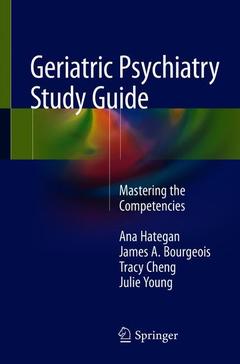 Couverture de l’ouvrage Geriatric Psychiatry Study Guide
