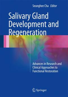 Couverture de l’ouvrage Salivary Gland Development and Regeneration