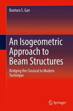 Couverture de l’ouvrage An Isogeometric Approach to Beam Structures