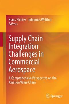 Couverture de l’ouvrage Supply Chain Integration Challenges in Commercial Aerospace