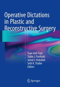 Cover of the book Operative Dictations in Plastic and Reconstructive Surgery