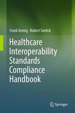 Couverture de l’ouvrage Healthcare Interoperability Standards Compliance Handbook