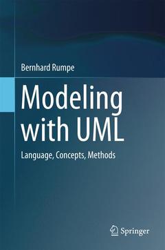 Cover of the book Modeling with UML