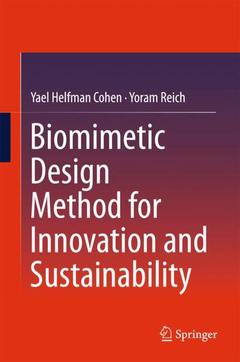 Couverture de l’ouvrage Biomimetic Design Method for Innovation and Sustainability