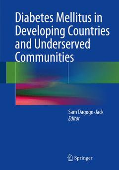 Couverture de l’ouvrage Diabetes Mellitus in Developing Countries and Underserved Communities