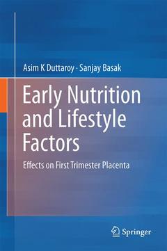 Cover of the book Early Nutrition and Lifestyle Factors