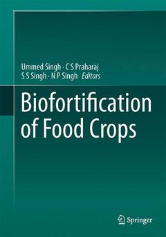 Couverture de l’ouvrage Biofortification of Food Crops