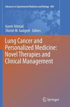 Couverture de l’ouvrage Lung Cancer and Personalized Medicine: Novel Therapies and Clinical Management