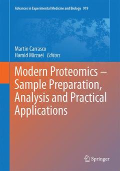 Couverture de l’ouvrage Modern Proteomics – Sample Preparation, Analysis and Practical Applications
