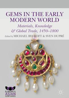 Couverture de l’ouvrage Gems in the Early Modern World