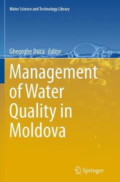Couverture de l’ouvrage Management of Water Quality in Moldova