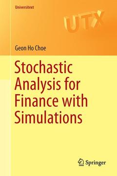 Couverture de l’ouvrage Stochastic Analysis for Finance with Simulations