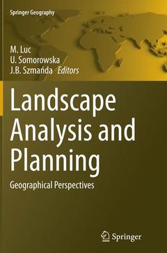 Couverture de l’ouvrage Landscape Analysis and Planning