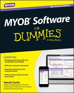 Couverture de l’ouvrage MYOB Software For Dummies - NZ