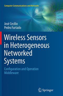 Couverture de l’ouvrage Wireless Sensors in Heterogeneous Networked Systems
