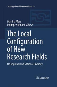 Cover of the book The Local Configuration of New Research Fields