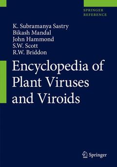 Couverture de l’ouvrage Encyclopedia of Plant Viruses and Viroids