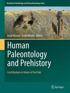 Cover of the book Human Paleontology and Prehistory