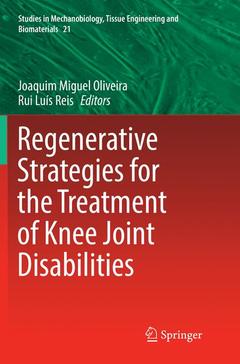 Couverture de l’ouvrage Regenerative Strategies for the Treatment of Knee Joint Disabilities