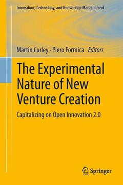 Cover of the book The Experimental Nature of New Venture Creation
