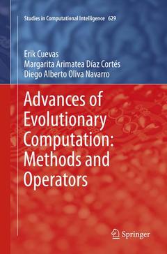 Couverture de l’ouvrage Advances of Evolutionary Computation: Methods and Operators