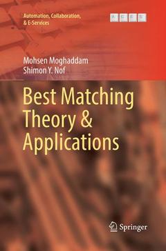 Couverture de l’ouvrage Best Matching Theory & Applications